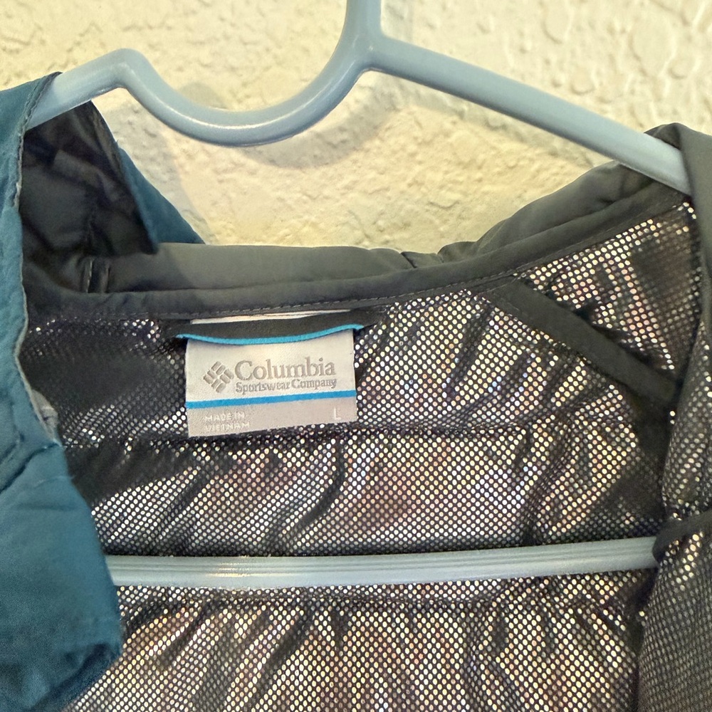 Columbia Teal and Gray Jacket